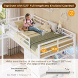Twin Loft Bed with L-Shaped Desk and 7 Storage Drawers,Metal Twin Loft Bed for Kids with LED Lights and Charging