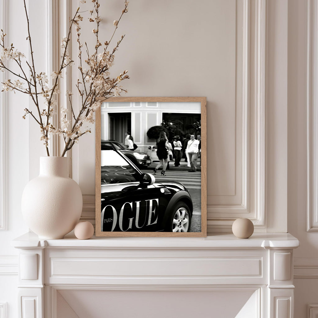 Master Fashion Store on Avenue Montaigne Print - Paris Poster - Luxury Brand - Black and White Photography Wall