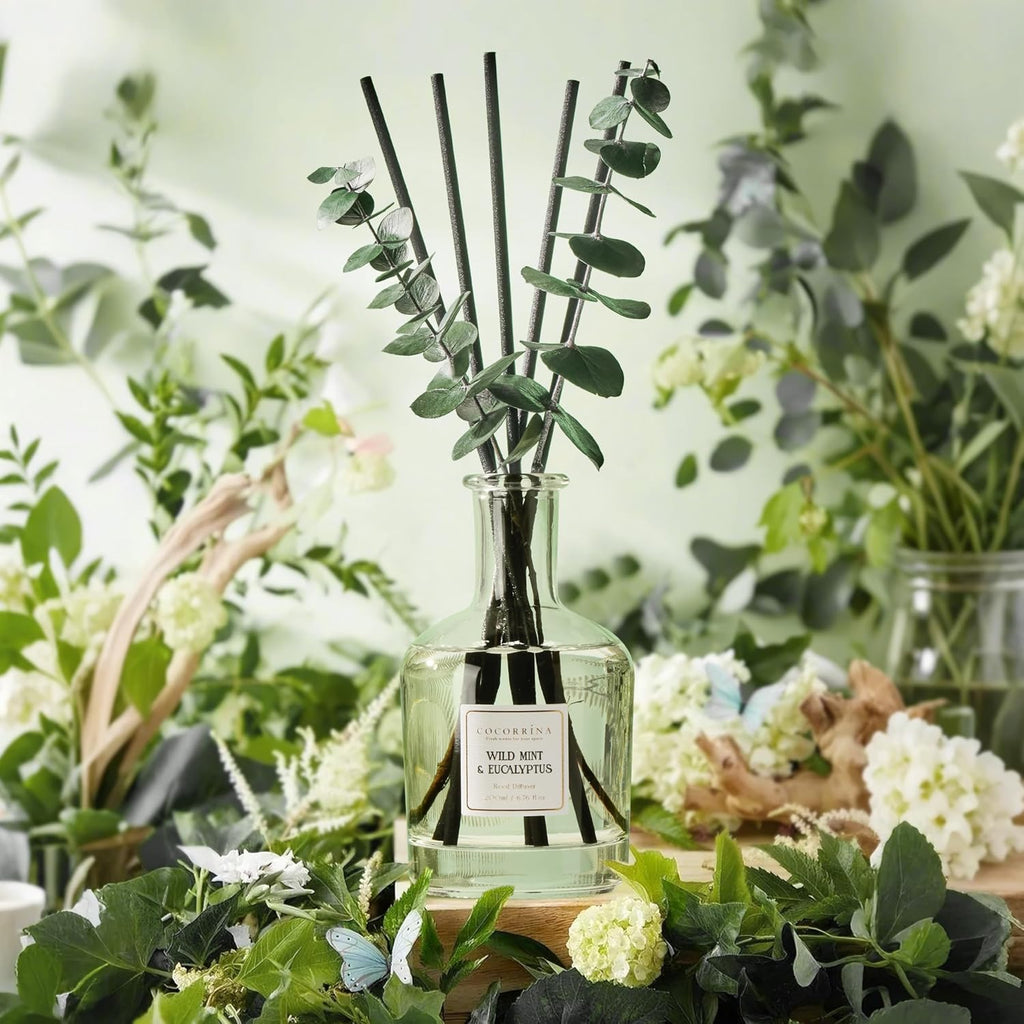 Wild Mint & Eucalyptus Reed Diffuser, 6.76 oz