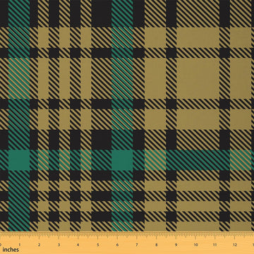 Plaid Upholstery Fabric by The Yard Soft 2 Yards