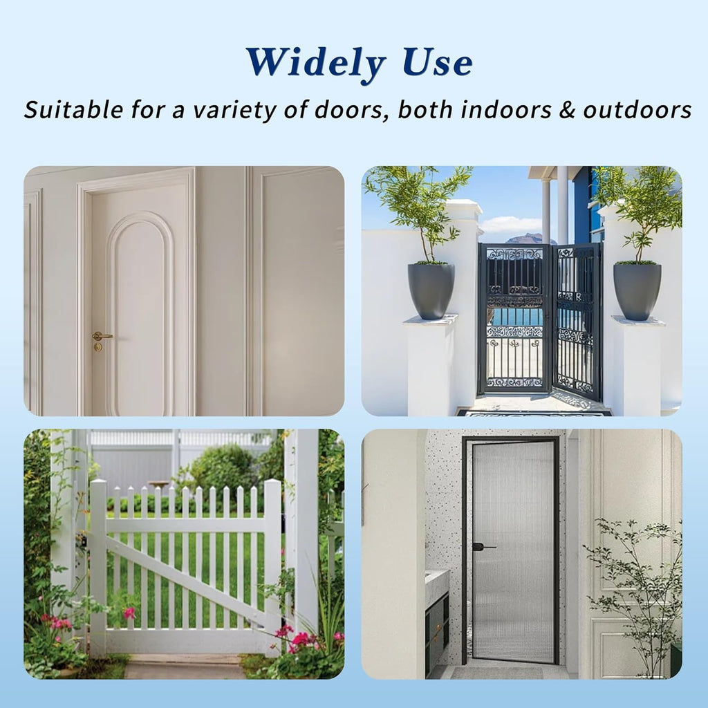 316 Stainless Steel Door Hinges,Matte Black Door Hinges,3 inch x 1.5 inches (76 x 38mm) Heavy Duty Hinges /Interior