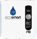 ECO 24 24 KW at 240-Volt Electric Tankless Water Heater with Patented Self Modulating Technology, 17 x 17 x 3.5