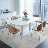 Washable Rugs 8x10 Area Rugs for Living Room- Modern Abstract Rugs for Bedroom,Dining Room