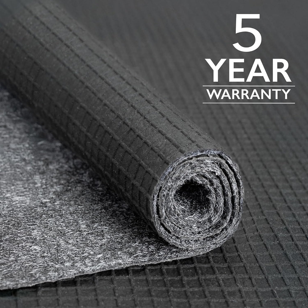 RugPro - 5'10" x 8'10" - 1/16" Thick - Felt and Rubber - Ultra Slim Non-Slip Rug Pad