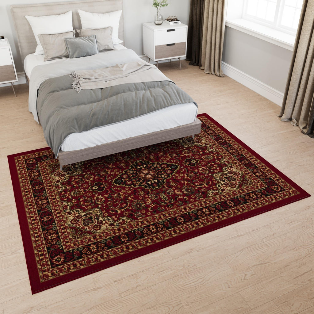 Persian Medallion Area Rugs - Bedroom Rug