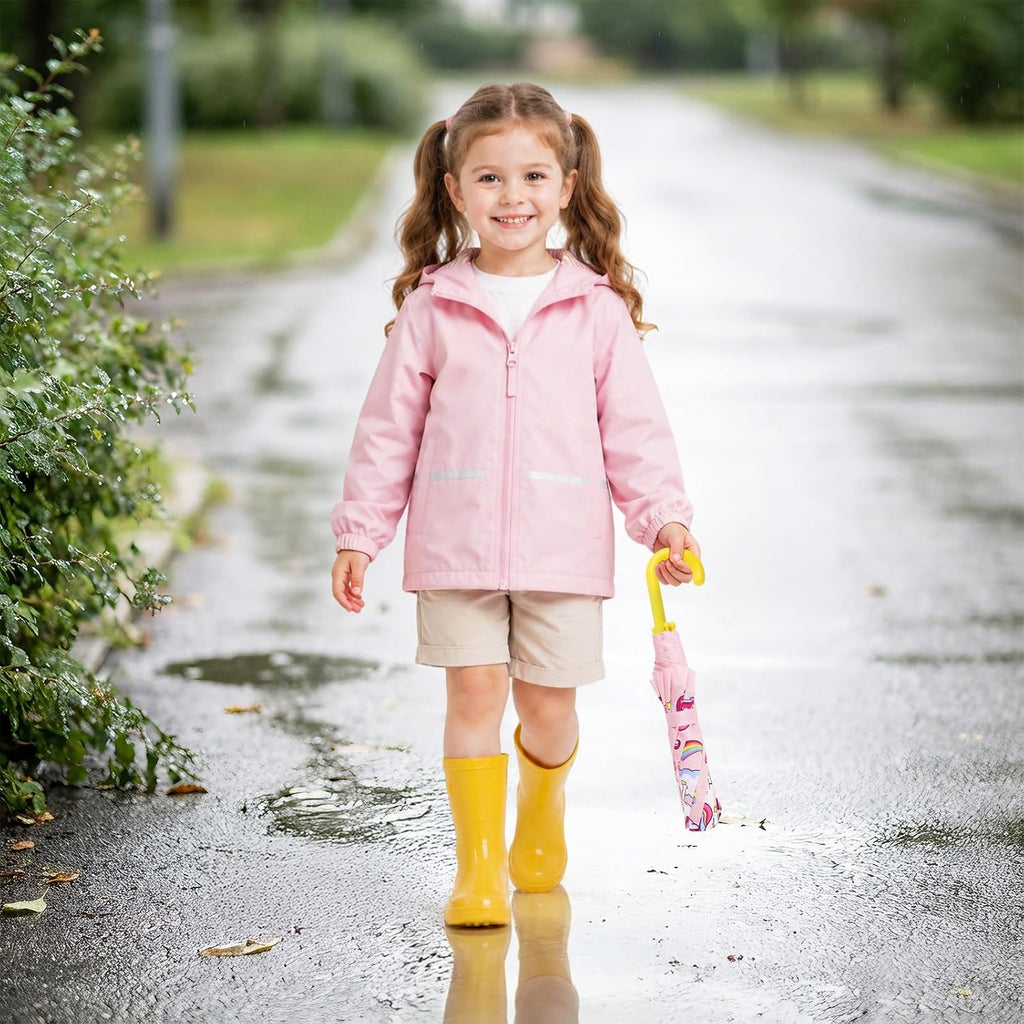 Kids Umbrella for Girls Boys Lightweight and Portable Compact Toddler Umbrella