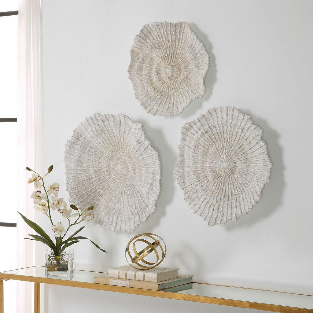 Ocean Gems 20.5 Inch Wall Decor (Set of 3) 04351
