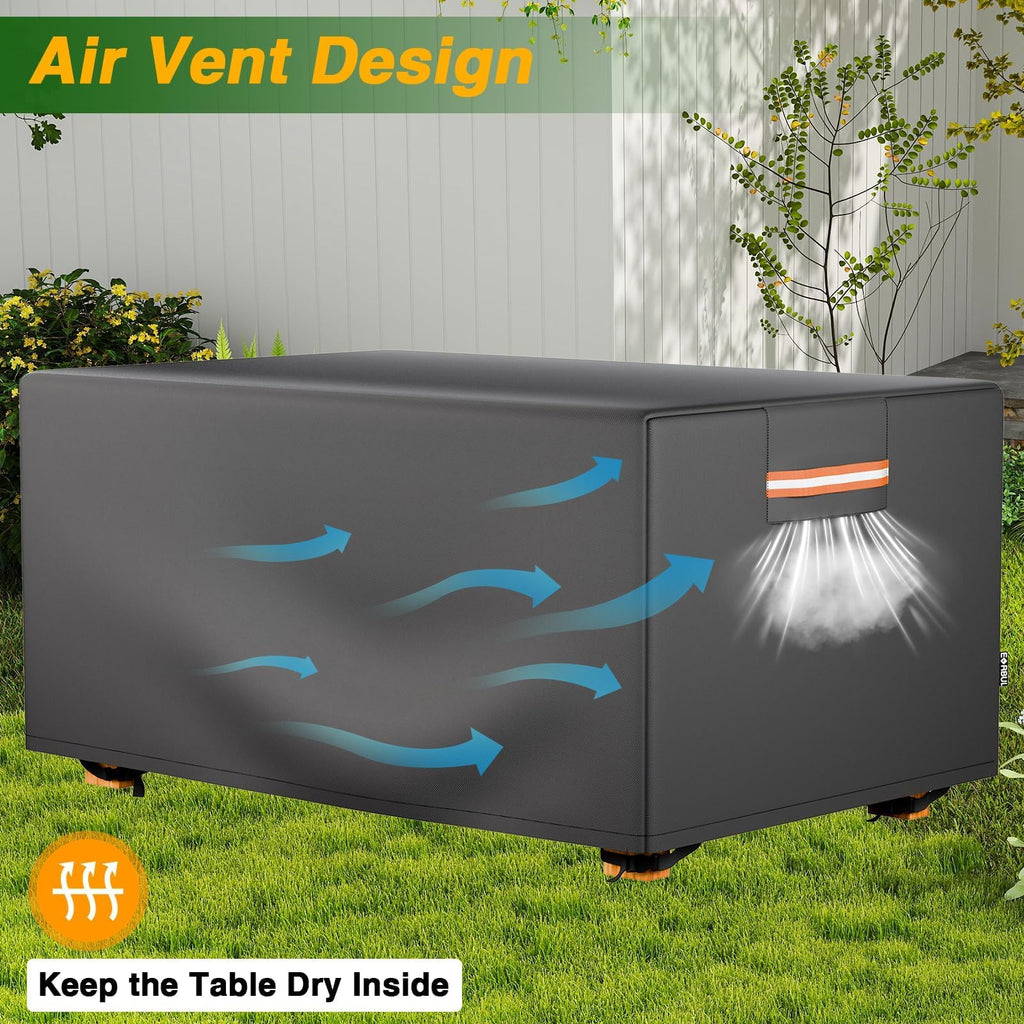 Rectangular Gas Fire Pit Table Cover, 52*34*24 In