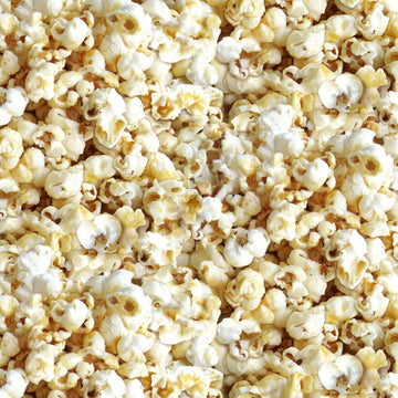 Cotton Popcorn Snacks Food Favorite Foods Cotton Fabric Print by The Yard