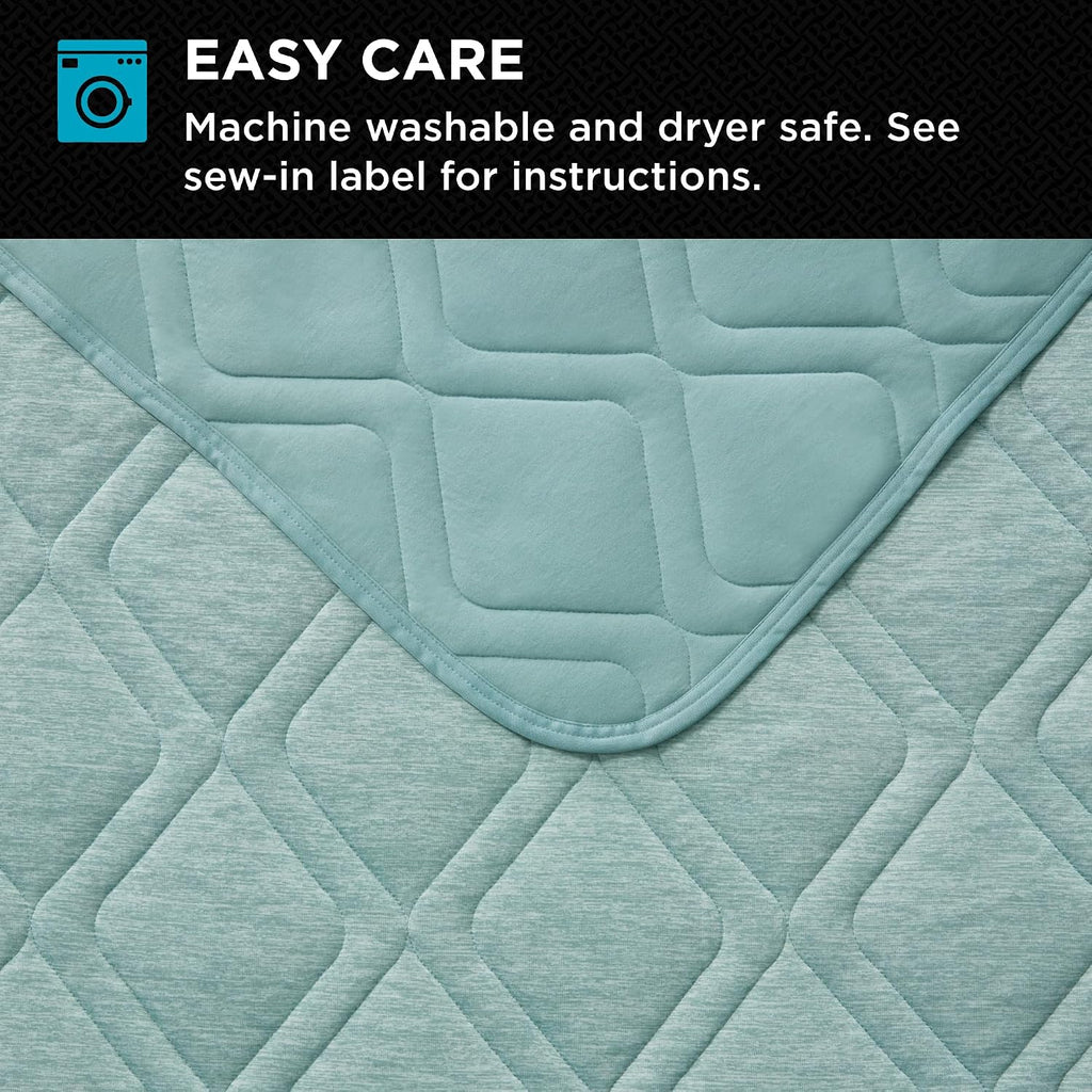 Cooling Comfort Throw - Innovative Cooling Dual-Sided Throw - Oversized Cool Blanket for Hot Sleepers - Cooling