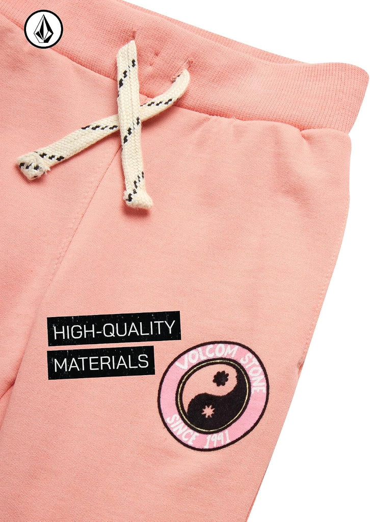 Toddler Girls French Terry Crew Pullover & Jogger Set, Elastic Waist