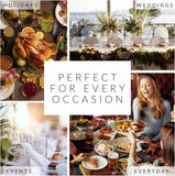 Home Fashions Caiden Elegance Damask Waterproof, Stain & Wrinkle Resistant Fabric Tablecloth, 90" Ro