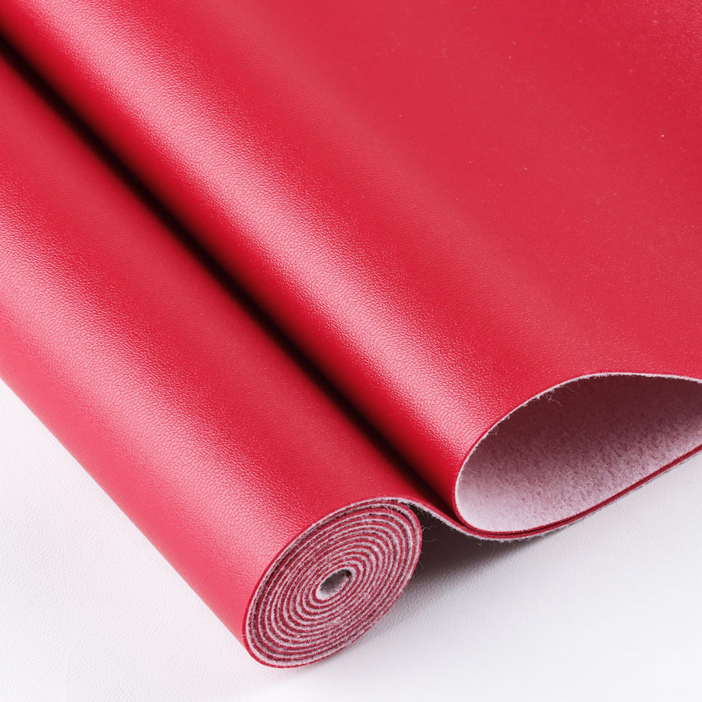 Faux Leather Sheets for Craft One Roll Smooth Surface Leather Fabric Sheets 12" x 53" (30cm x 135cm) Inch Large Size