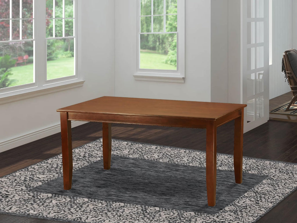 West Furniture DUT-MAH-T Dudley Dining Room Table - a Rectangle Solid Wood Table Top with Sturdy Legs, 36x60 Inch