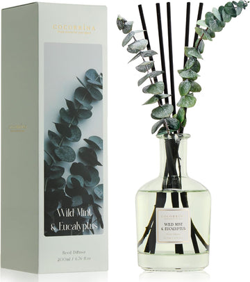 Wild Mint & Eucalyptus Reed Diffuser, 6.76 oz