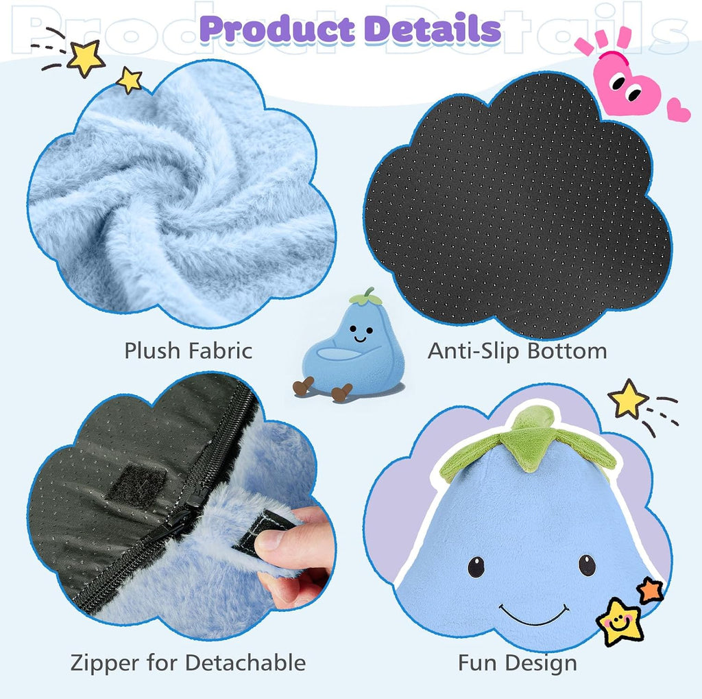 Kids Bean Bag Chair, Toddler Couch for Teens & Kids, 24Inch