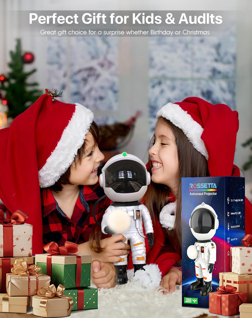 Astronaut Galaxy Projector, Star Projector Night Light for Kids