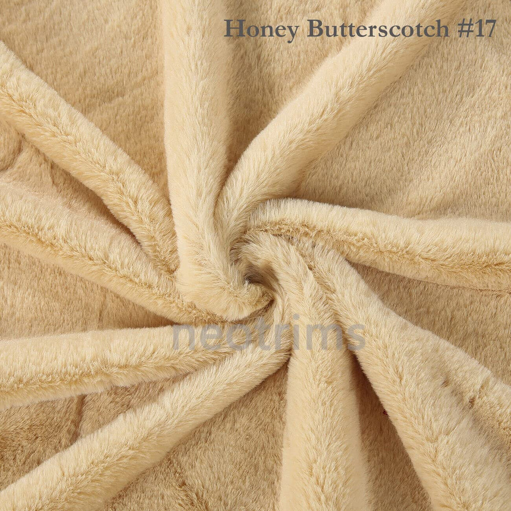 Faux Fur Fabric Material, Soft Cuddly Luxury Handle, 22 Colours, 165cm Wide, Dusky, Bright & Natural Colours. 10mm