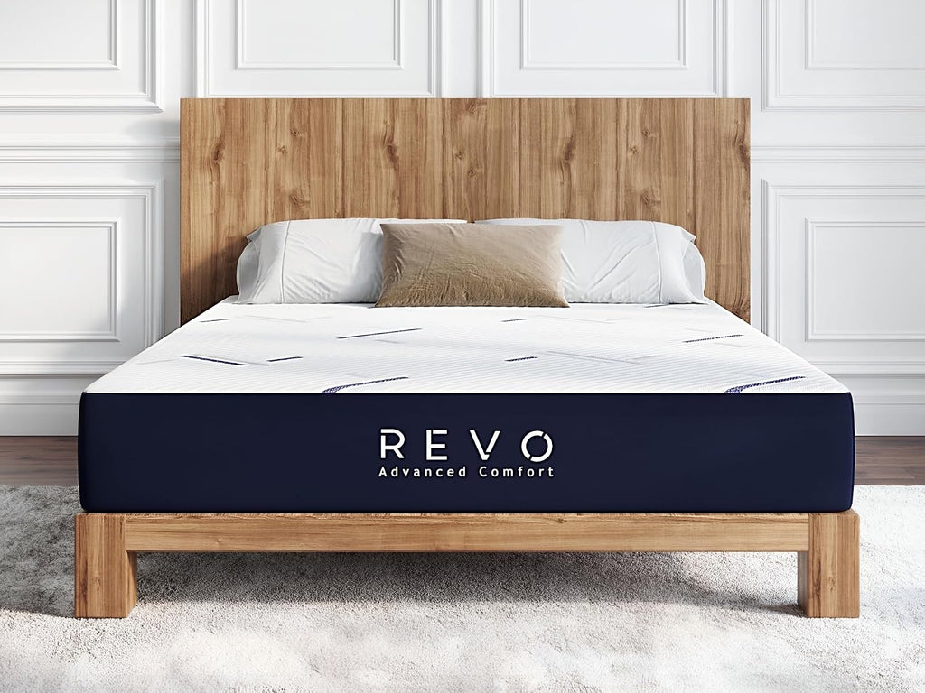 10 Inch Gel Memory Foam Mattress, Queen, Medium | CertiPUR-US certified, fiberglass-free cooling gel foam; motion