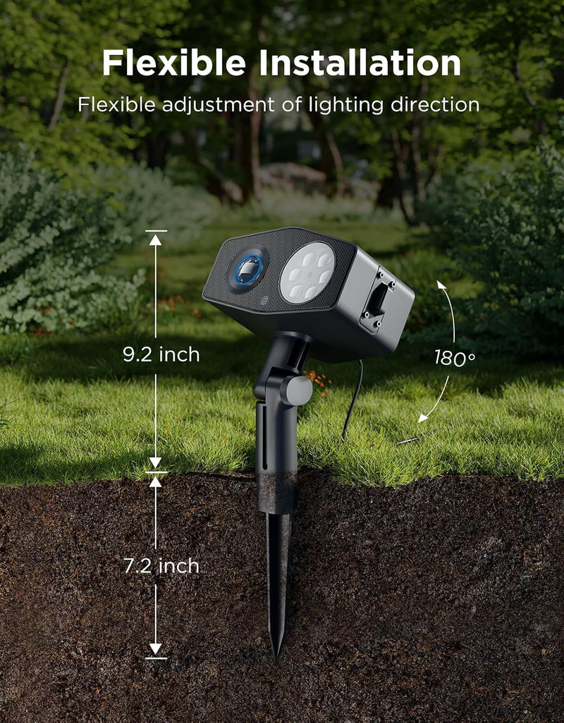 Outdoor Decoration Projector Light, LED Snowflake Projector, IP67