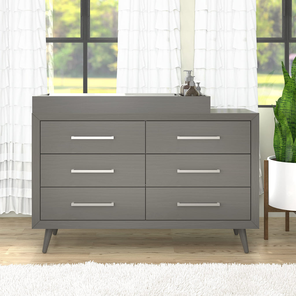 Universal Changing Table Topper, Convert Dresser into a Changing Table Surface, Securely Attaches, Non-Toxic, Baby