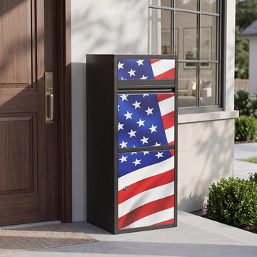 Patriot Heavy-Duty Parcel Fortress - Max Security Anti-Theft Delivery Box with Lock