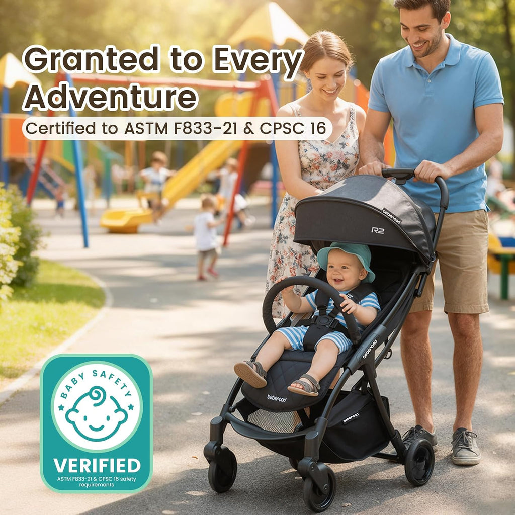 R2 Travel Stroller for Airplane Lightweight Baby Stroller