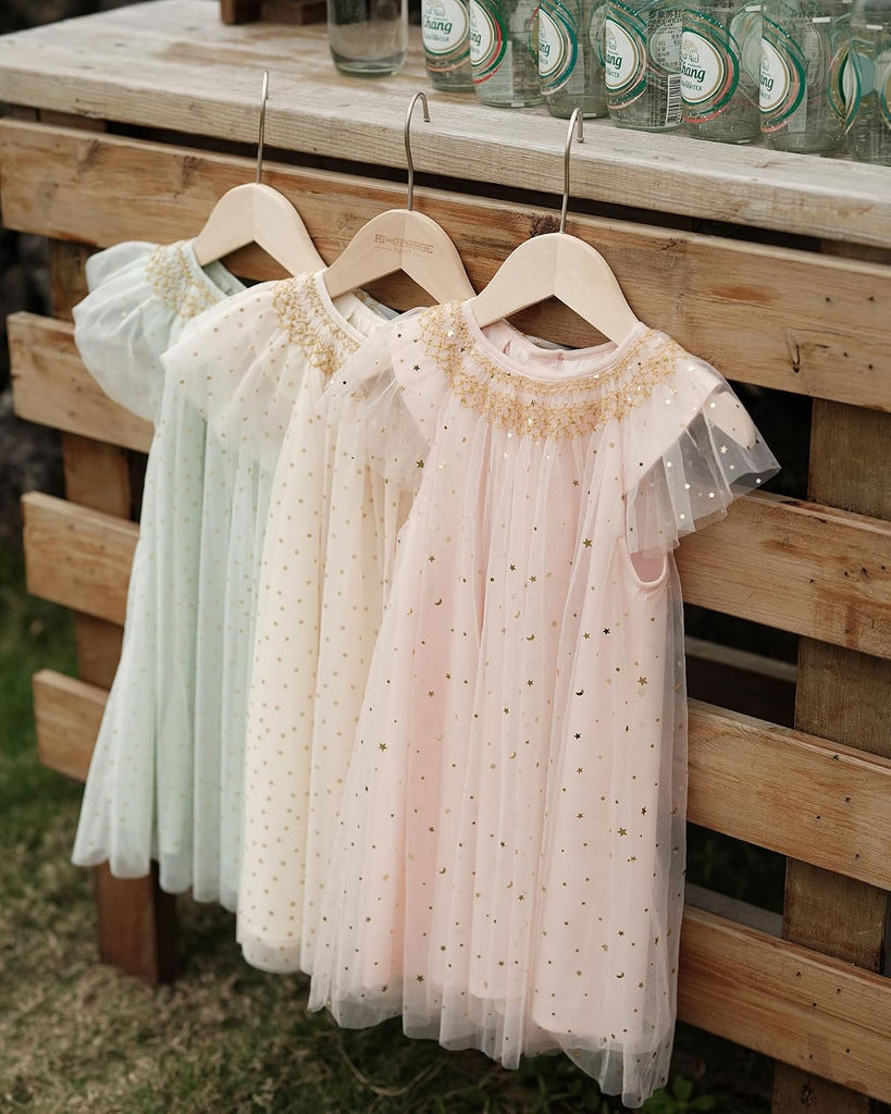 Baby Girl Smocked DressToddlers Cotton Casual Outfit Sleeveless Dresses,Sundress Princess Dress for Summer