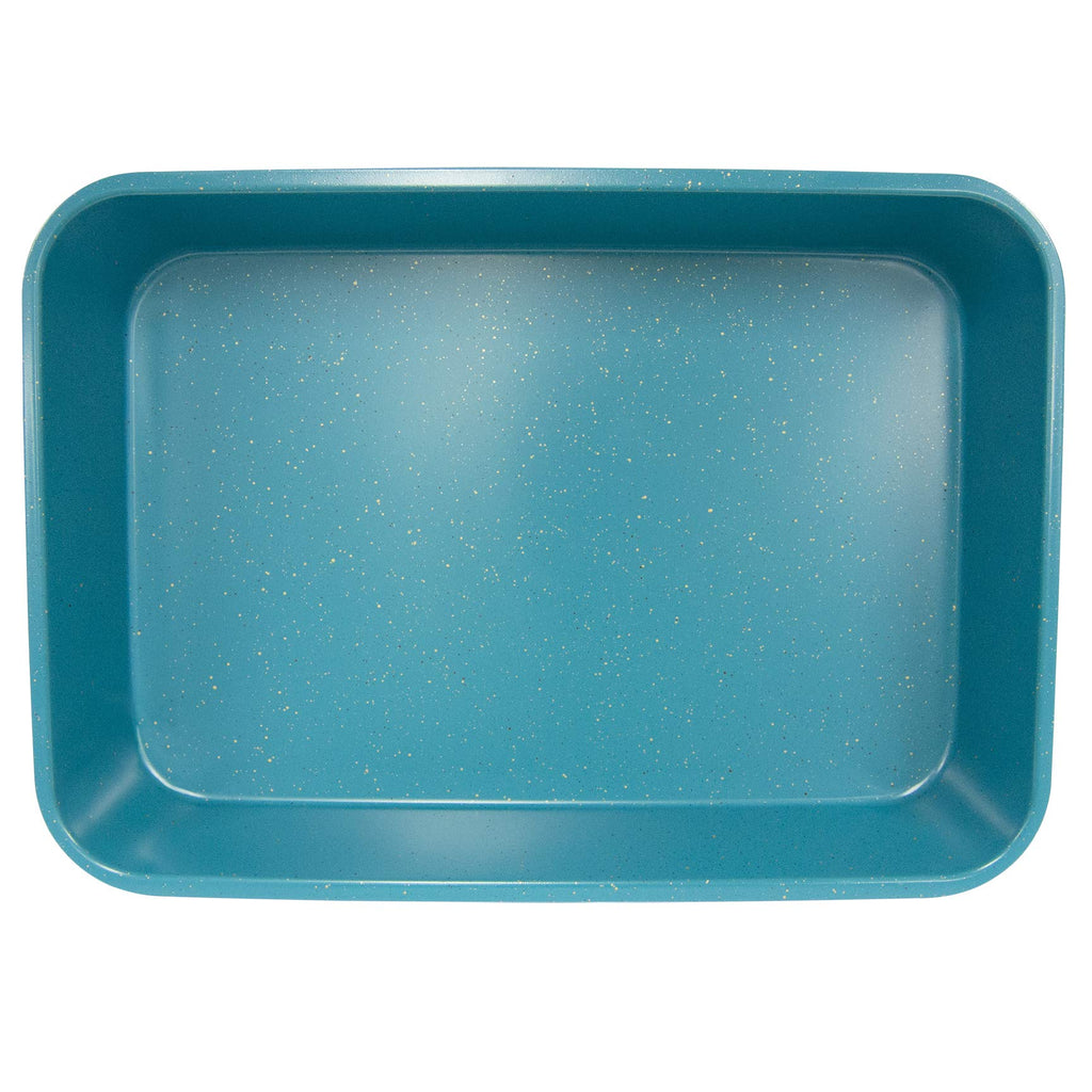 Grande Lasagna/Roaster Pan 18 x 12 x 3-Inch - Extra Large, Ceramic Coated NonStick (Blue Granite)