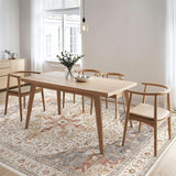 Area Rug Living Room Rugs - 10x14 Washable Boho Rug Vintage Oriental Distressed Farmhouse Large Thin