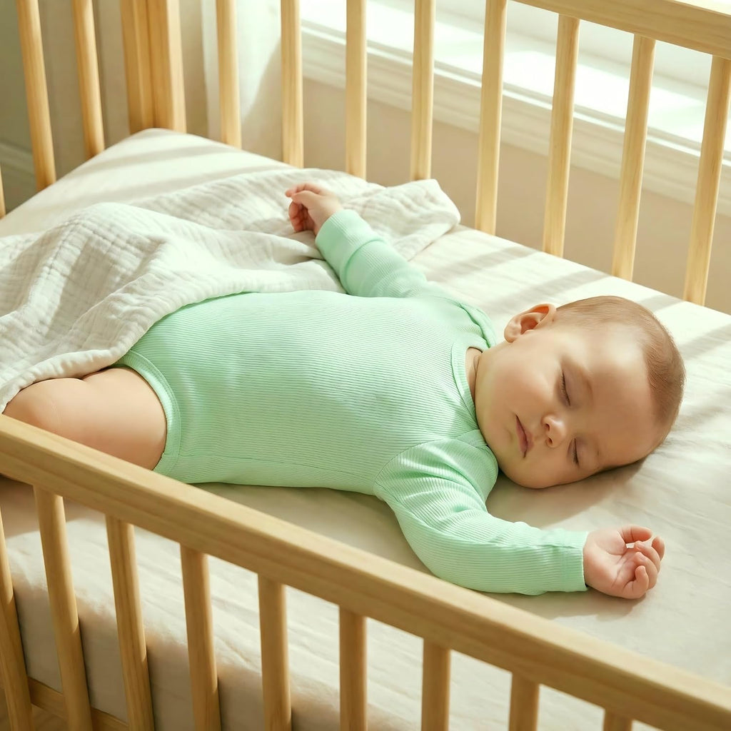 Baby Bodysuits Rayon From Bamboo Short & Long Sleeve Unisex