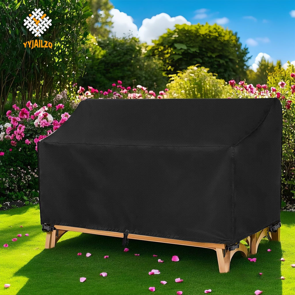 2-Person Outdoor Glider Bench Cover Waterproof, Double Patio Gliders Rocking Chair Covers with