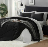 Queen Comforter Set 7 Pieces Bed in A Bag