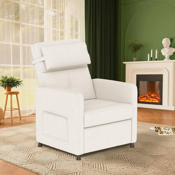 Power Recliner Living Room Lazy Chair Adjustable Electric Reclining Chair Home Theater Seating with Side