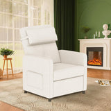 GarveeHome Power Recliner Living Room Lazy Chair Adjustable Electric Reclining Chair Home Theater Seating with Side