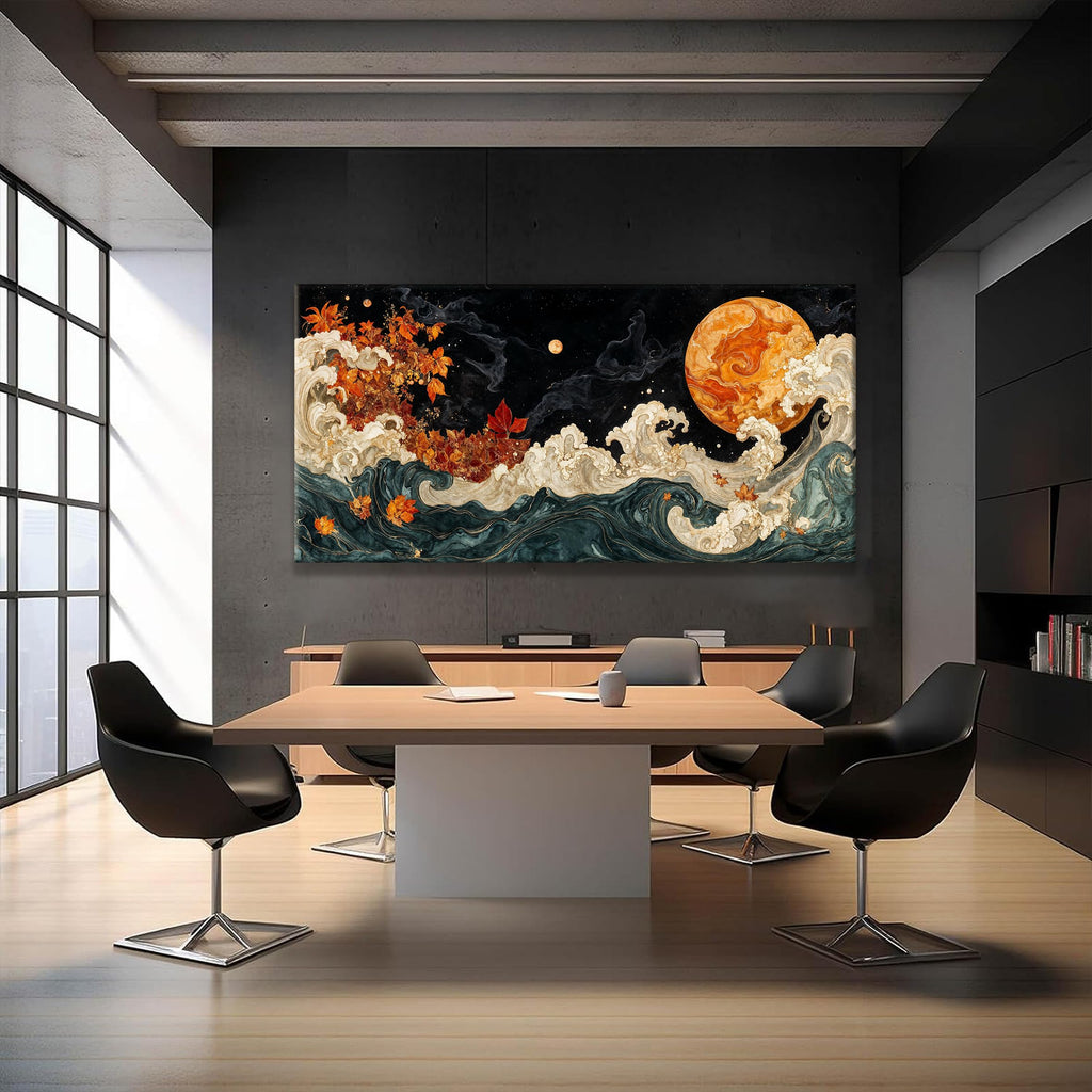 Large Wall Art Boho Abstract Modern Wall Artwork Prints Colorful Canvas Art Wall Decor Painting Pictures Abstract