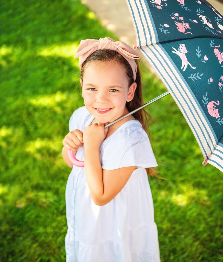 Joseph, Toddler and Little Kid Umbrella with Pinch Free Closure and Colorful Design