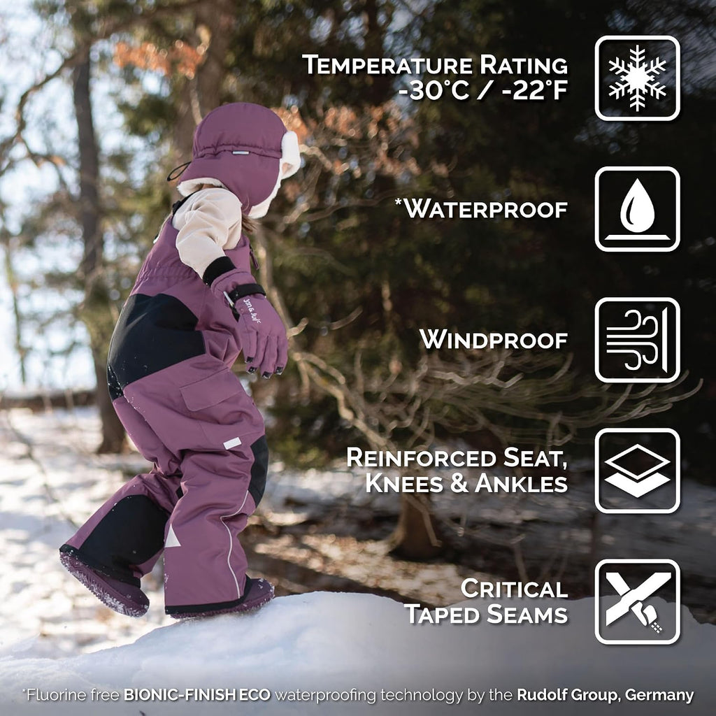 Toasty-Dry Snow Bib Pants for Toddlers