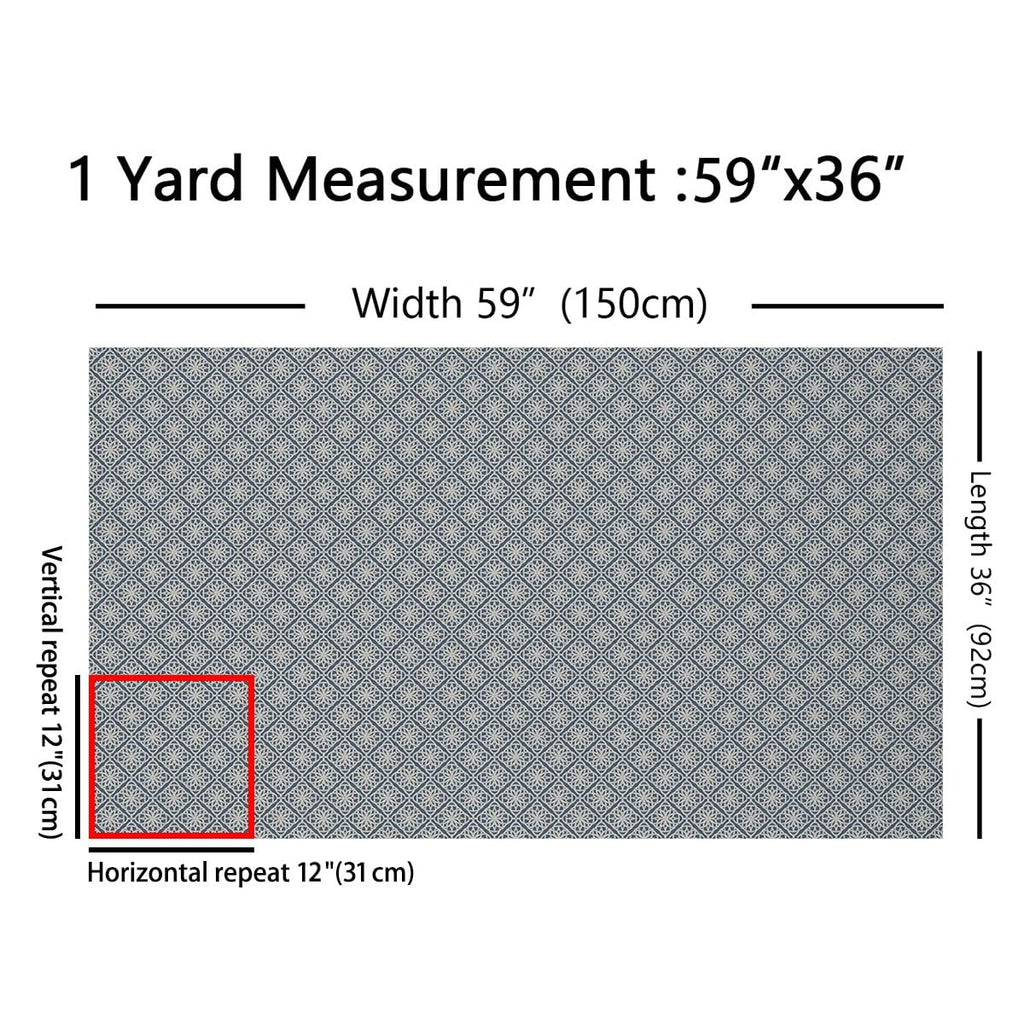 Geometric Retro Fabric By The Yard Decorative