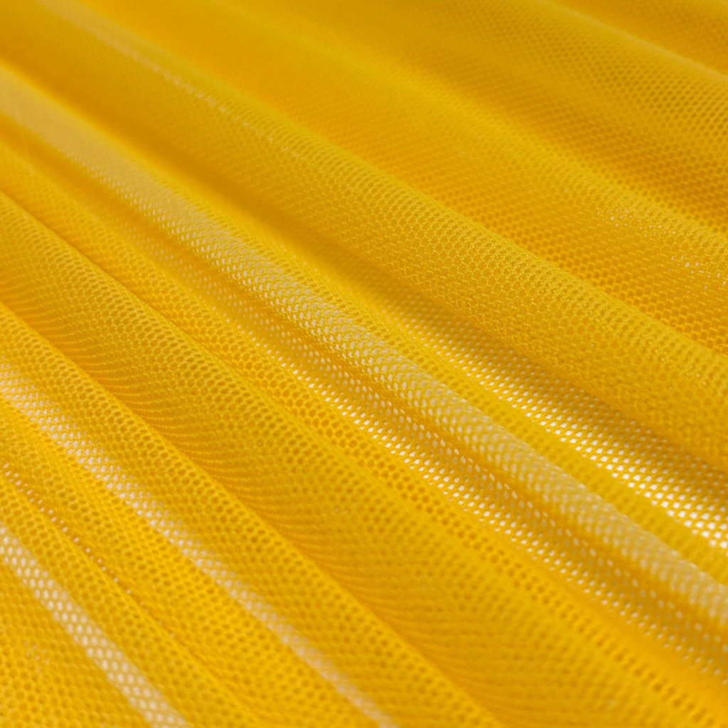 4-Way Stretch Power Mesh Fabric by The Yard - 60" Wide Nylon Spandex Sheer Net - Breathable & Stretchy Mesh Fabric