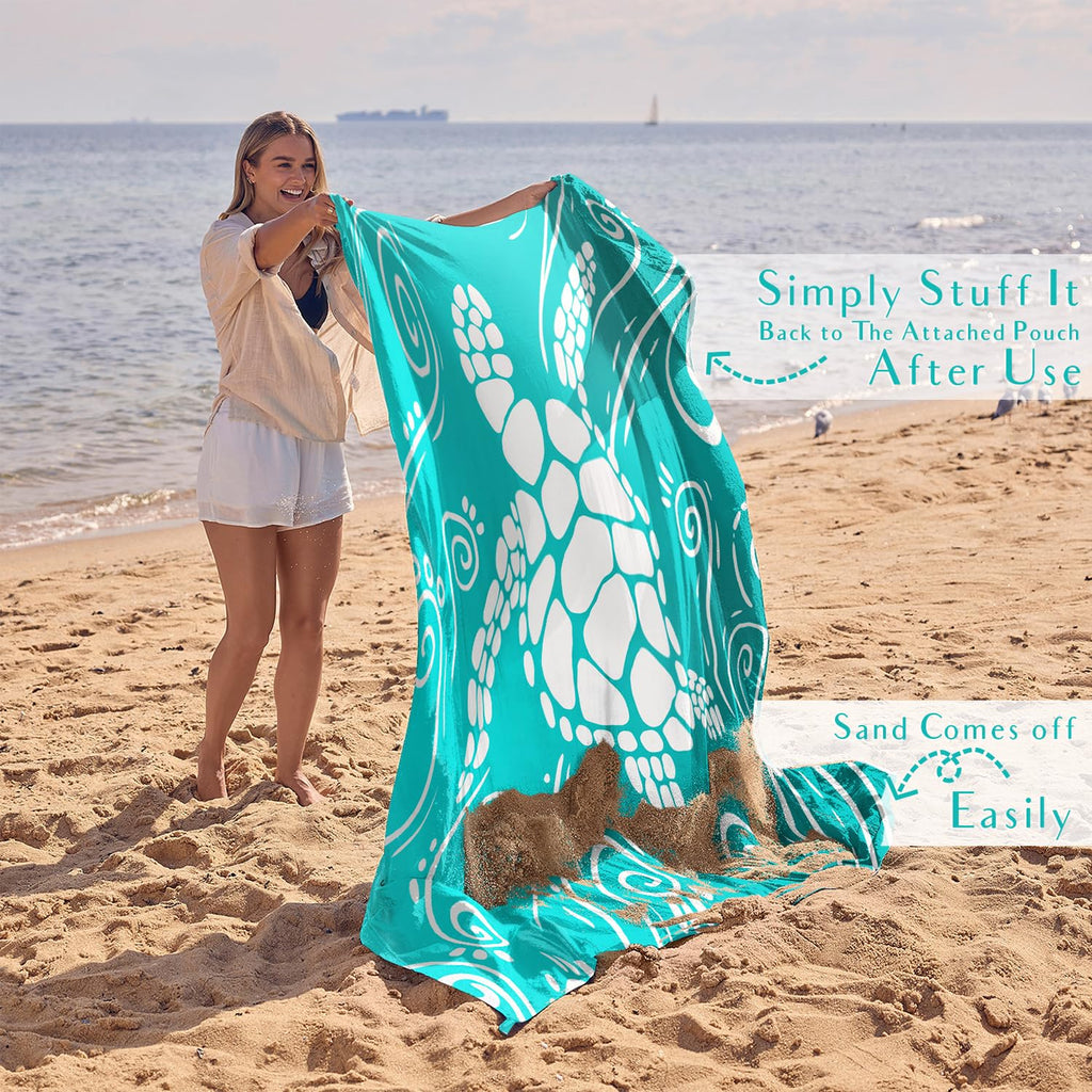 Beach Blanket Waterproof Sandproof Oversized Extra Large Sand Free