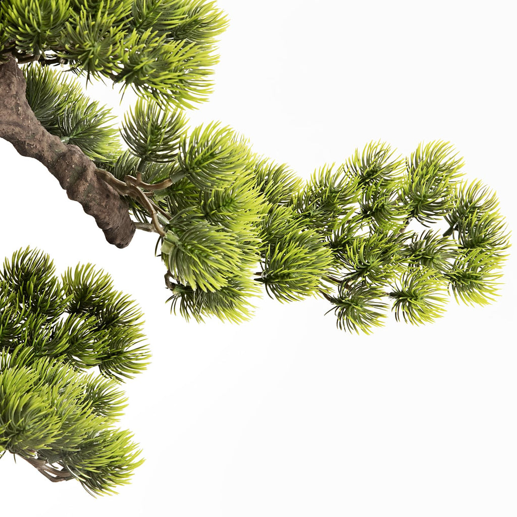 Artificial Bonsai Plant, Large Faux Juniper Plants 20 inch, Faux Potted Pine Plants Indoor Decor Desk Home Table