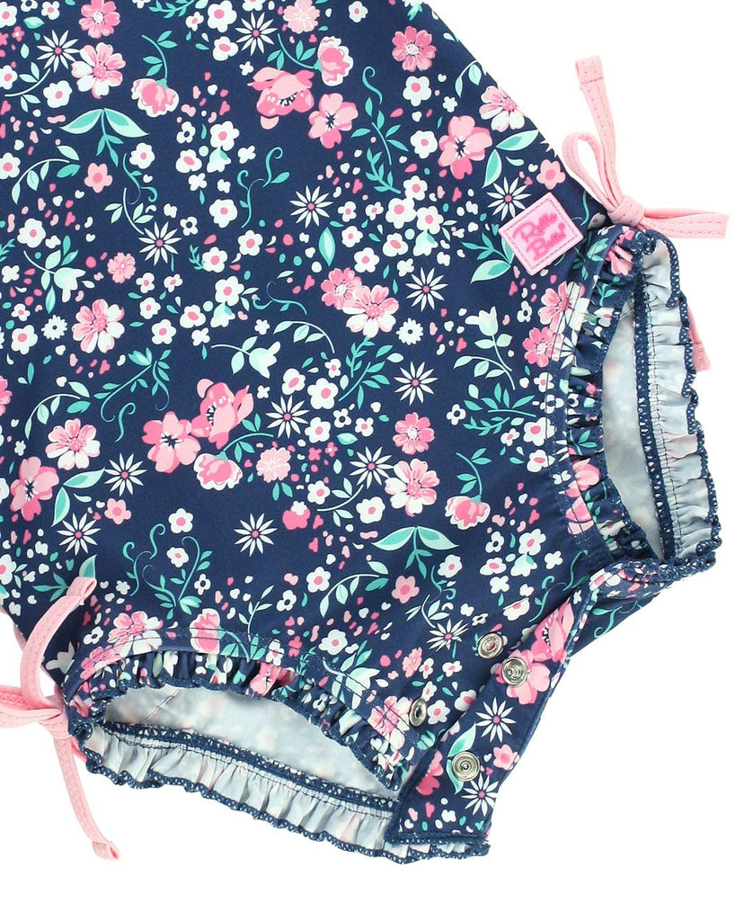 Baby Girls Novelty Baby One Piece - Rash Guard Swimsuit UPF 50+