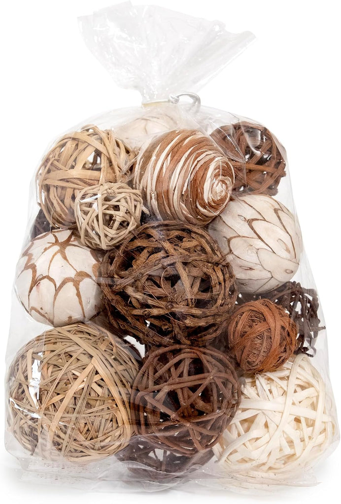 Decorative Balls Orbs Bag (Beige)