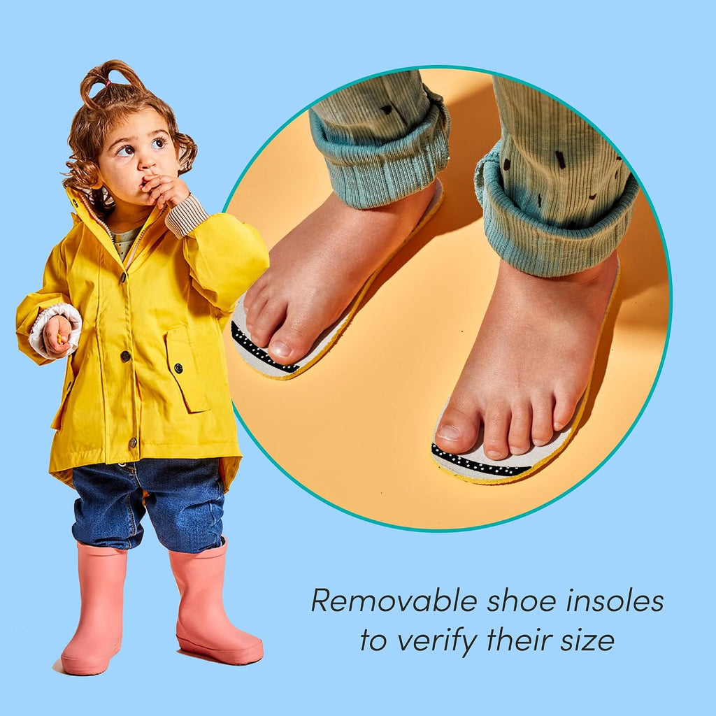 Toddler Rain Boots for Girls & Boys, APMA-Accepted Kids Boots