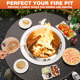 48 Inch Fire Pit Surround Tabletop