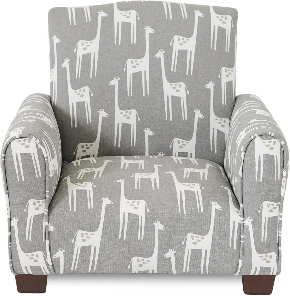 Kid Rocking Chair for Toddlers, Child Chair for Little Kids, Upholstered Toddler Armchair for Children, Comfy