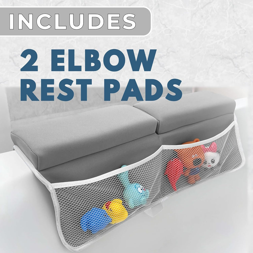 Bath Kneeler and Elbow Rest Pad Set, 1. Inch Non-Slip Pads