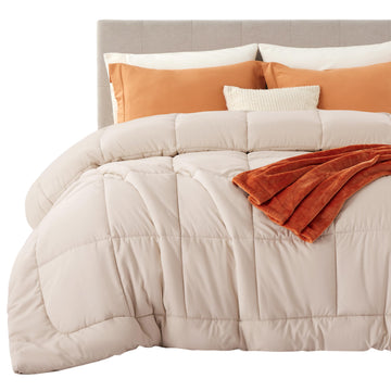 Comforter Duvet Insert - Quilted Comforters, All Season Duvet, GentleSoft Down Alternative Bedding