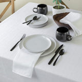 Cameron Textured Fabric Table Cloth, for Everyday Home Dining, Parties, Weddings & Holiday Tableclot